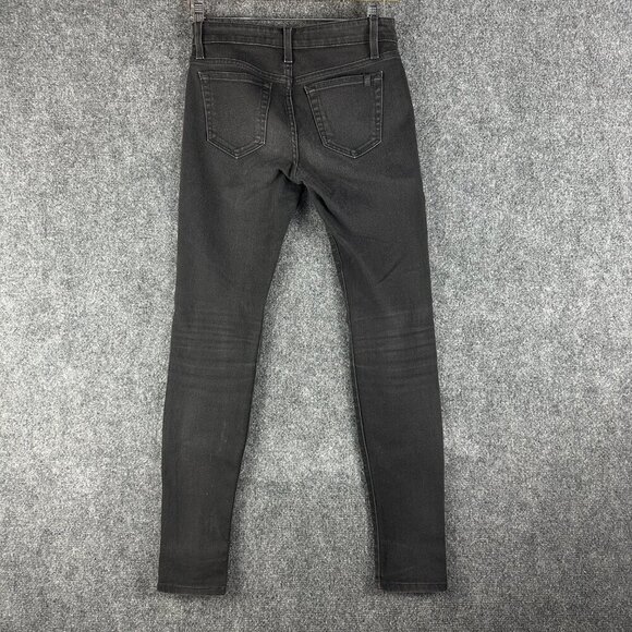 Joes Jeans Womens 26 Skinny Black Cotton Stretch Pockets Logo - Picture 7 of 9